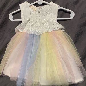 First Impressions baby girl dress with bottoms